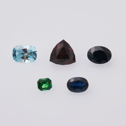Parcel of Five Gemstones