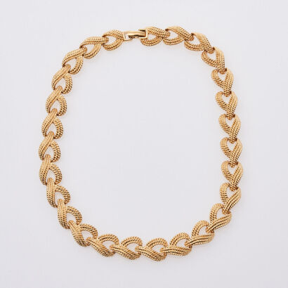 Monet Gold Tone Necklace