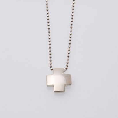 Tiffany & Co Silver Cross Necklace