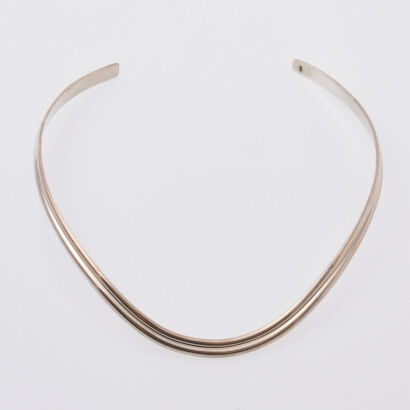 Sterling Silver Choker Necklace