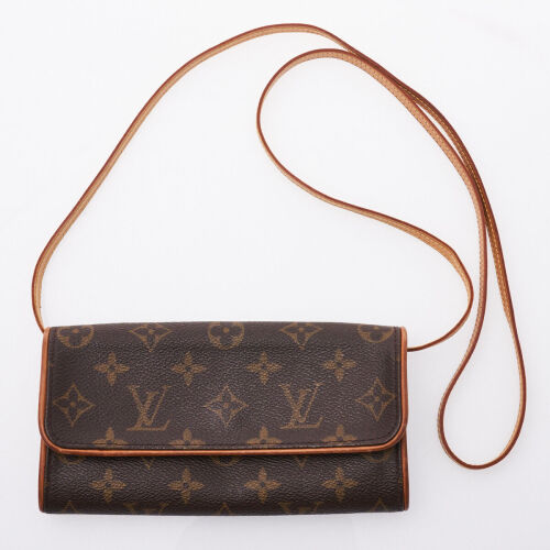 Louis Vuitton Monogram Pochette Twin PM Bag