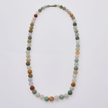 Jade Bead Necklace