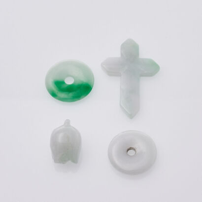 Group of Jade Items