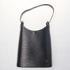 Louis Vuitton Black Epi Verseau Bag
