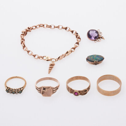 Collection of 9ct Items