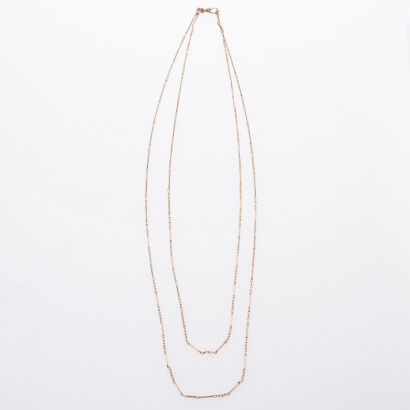 9ct Muff Chain