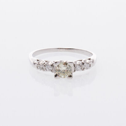 Platinum Diamond Ring
