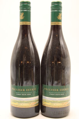 (2) 2005 Palliser Estate Pinot Noir, Martinborough