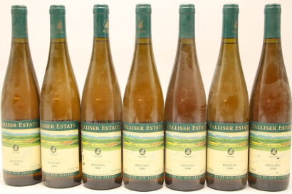 (7) 2000 Palliser Estate Riesling, Martinborough