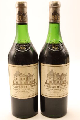 (2) 1968 Chateau Haut-Brion, Pessac-Leognan (LS)