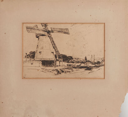 ARTIST UNKNOWN Untitled (Windmill)