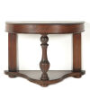 A Victorian Demi-Lune Console Table