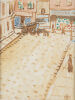 RAYMOND MCINTYRE Cobbled Street with Horse and Cart