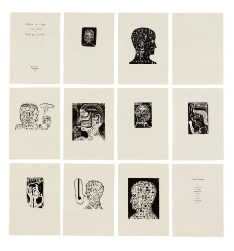 TONY DE LAUTOUR A Book of Heads