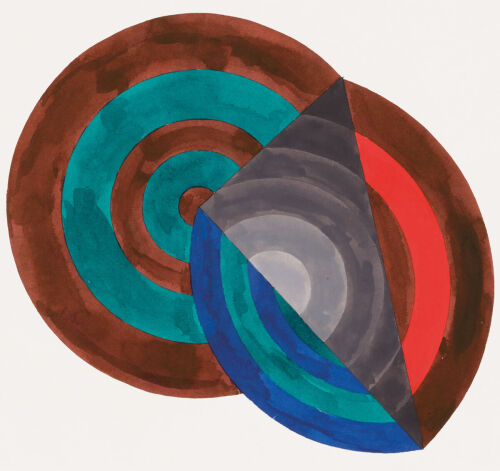 CARL SYDOW Untitled Circular Drawing