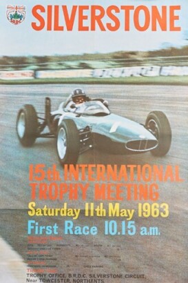 1963 Daily Express Trophy Silverstone Poster