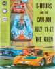 1971 CANAM July 11 & 12 Watkins Glen Poster