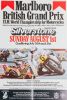 1981 Malboro British GP M/cycles Silverstone Poster