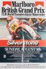 1984 Malboro British GP M/cycles Silverstone Poster