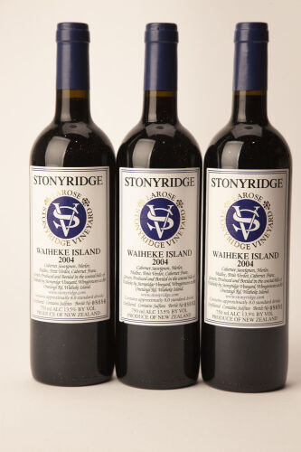 (3) 2004 Stonyridge Larose, Waiheke