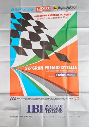 1985 GP Italy Monza Poster