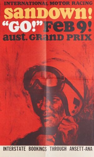 1970 Australian GP Sandown Poster