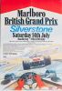 1979 Malboro British GP Silverstone Poster