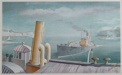 FELIX KELLY Drifter and Paddle Steamers