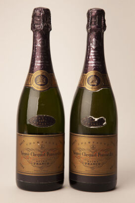 (2) 1985 Veuve Clicquot Ponsardin, Champagne (TOL) (TL)