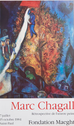 FONDATION MAEGHT Marc Chagall Retrospective de L'oeuvre
