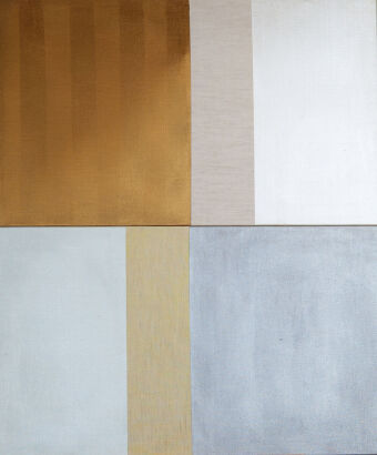 GRANT HALL Untitled Linen Composition