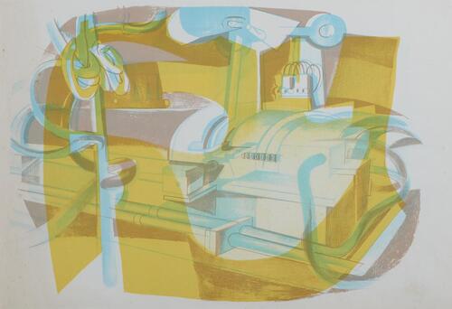 LOUISE HENDERSON Engine Room Abstract