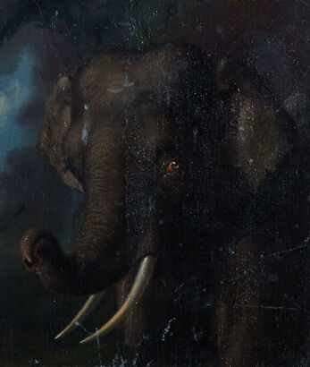 WILLIAM HENRY HUGGINS Elephant