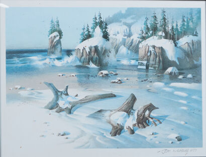 TOM NICHOLAS Winter Beach