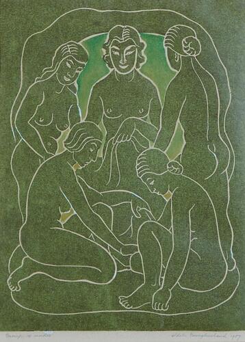 ADELE YOUNGHUSBAND Group of Nudes