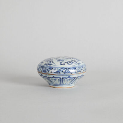 A Chinese Blue and White Lidded Jar