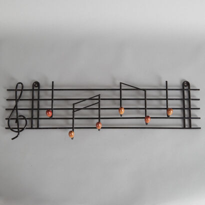 A Vintage Mid-Century Coat Rack