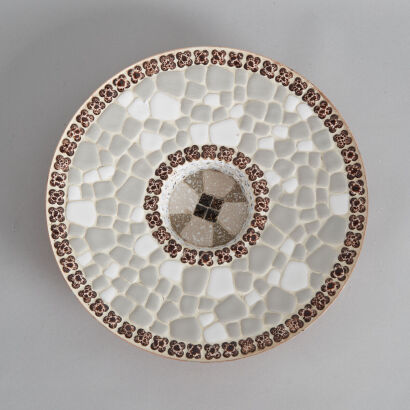 A Mid-Century Mosaic Bowl