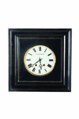 A 19th Century French Wall Clock C. 1870