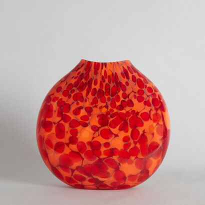 A Garry Nash Art Glass Large Vase