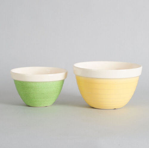 A Pair of Crown Lynn Mixing Bowls