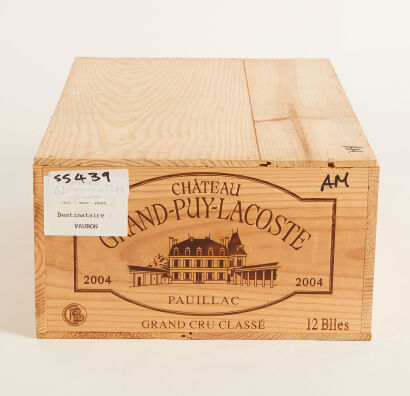 (12) 2004 Chateau Grand-Puy-Lacoste, Pauillac [JR16.5]