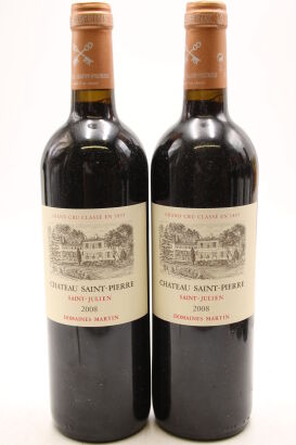 (2) 2008 Chateau Saint-Pierre, Saint-Julien [JR16] [WE93]