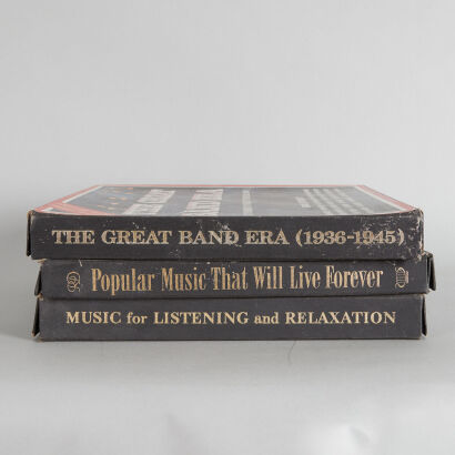 Three Boxed Sets of Vinyls