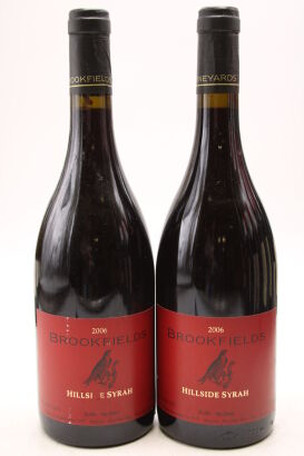 (2) 2006 Brookfields Hillside Syrah, Hawke's Bay