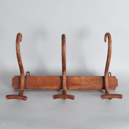 A French Bentwood Coat Rack