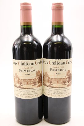 (2) 2004 Vieux Chateau Certan, Pomerol [WS94]