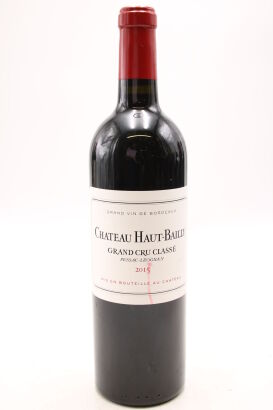(1) 2015 Chateau Haut-Bailly, Pessac-Leognan [JR17.5] [WE96] [WS95]
