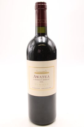 (1) 2006 Te Mata Estate Awatea Cabernets Merlot, Hawke's Bay