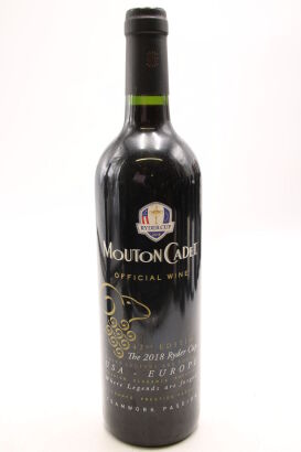 (1) 2018 Baron Philippe de Rothschild Mouton Cadet Ryder Cup Selection, Bordeaux